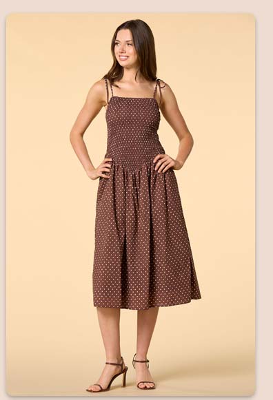 Shop On The Spot Midi Dress