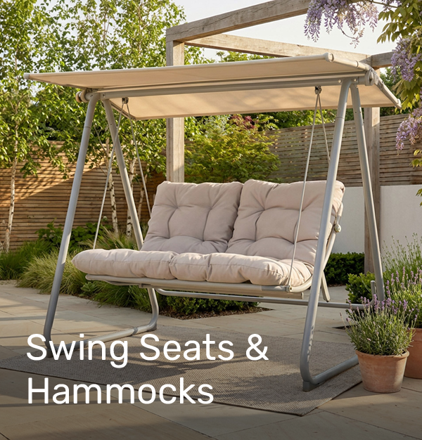 swing seats and hammocks