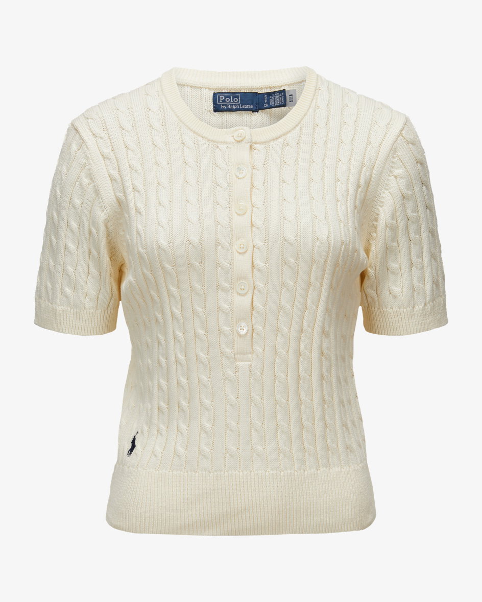 Strickshirt aus Baumwolle