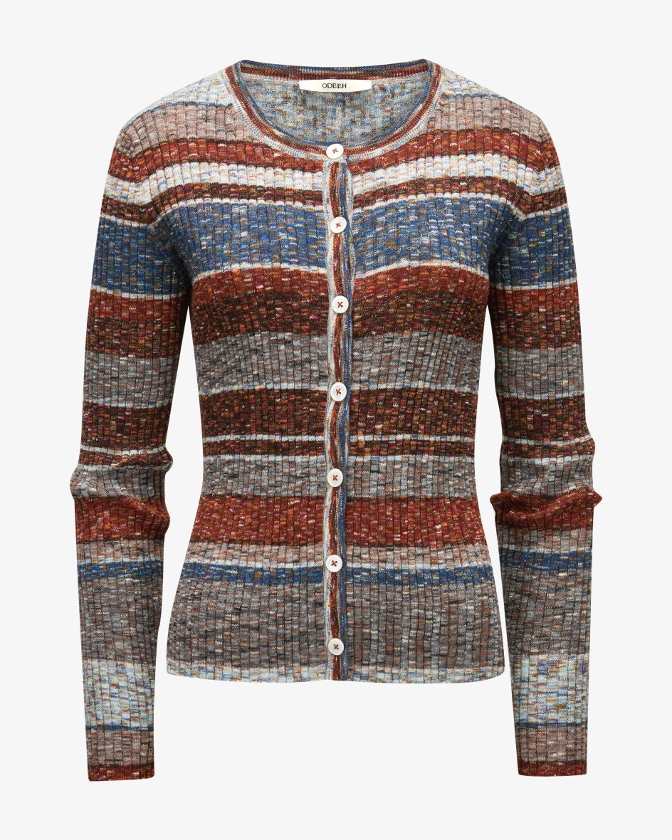 Strickjacke aus Schurwoll-Mix