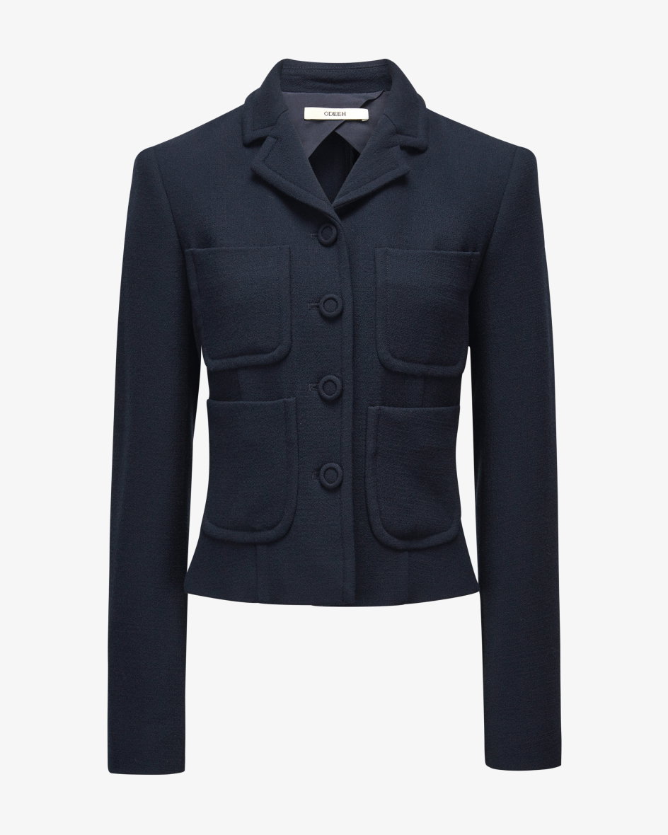 Blazer aus Schurwolle