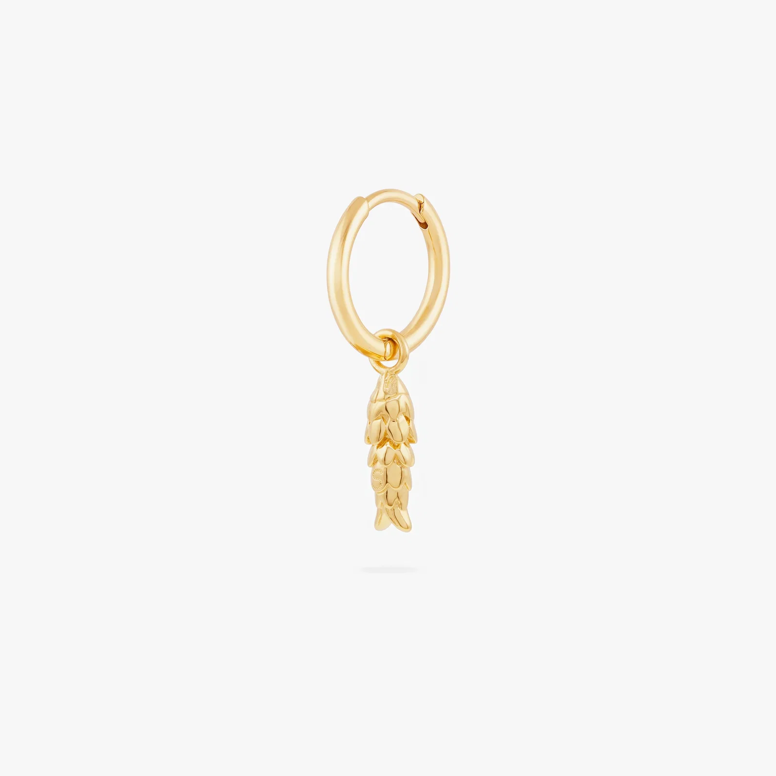 Image of Fish Charm Huggie