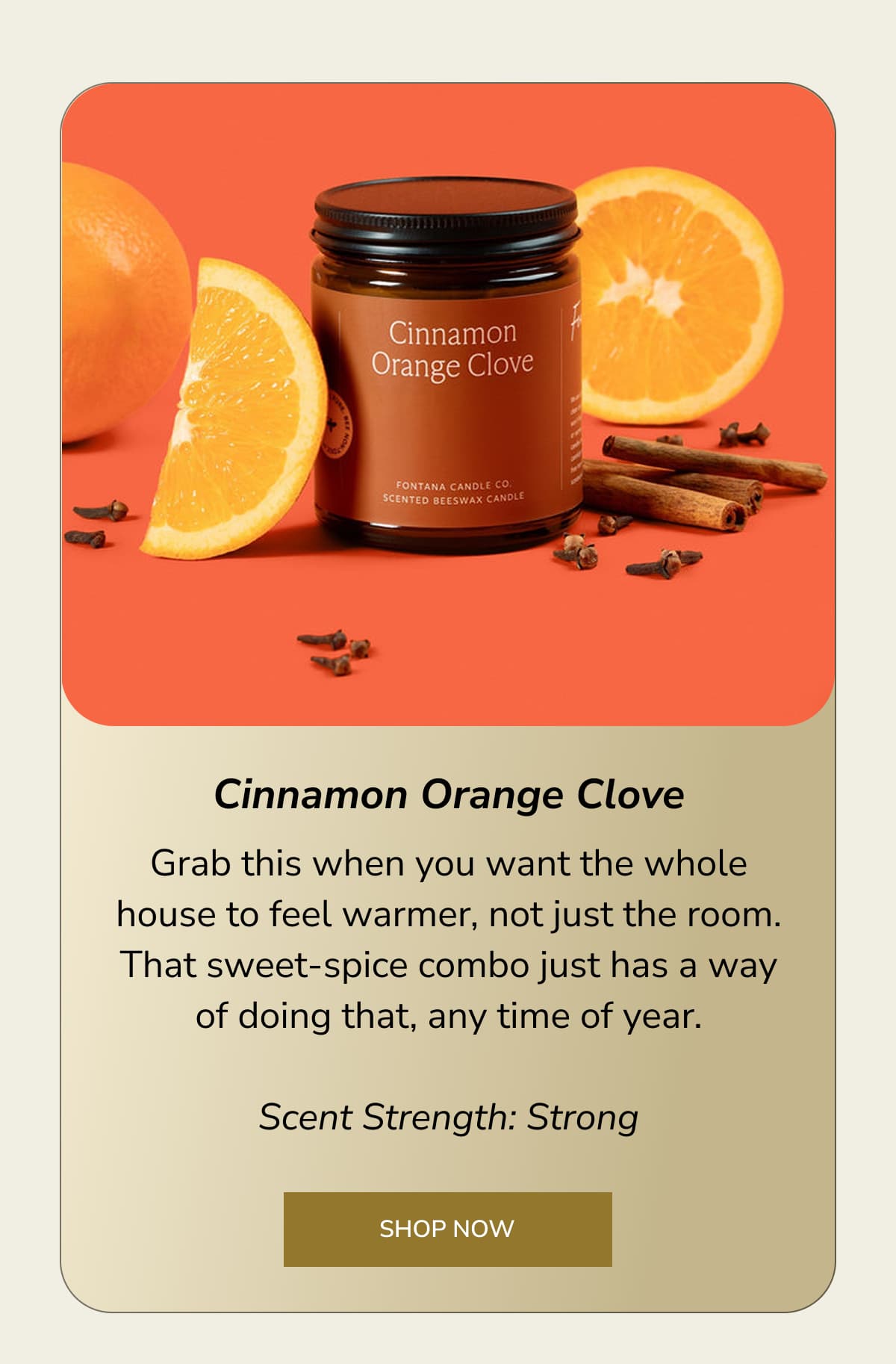 Cinnamon Orange Clove