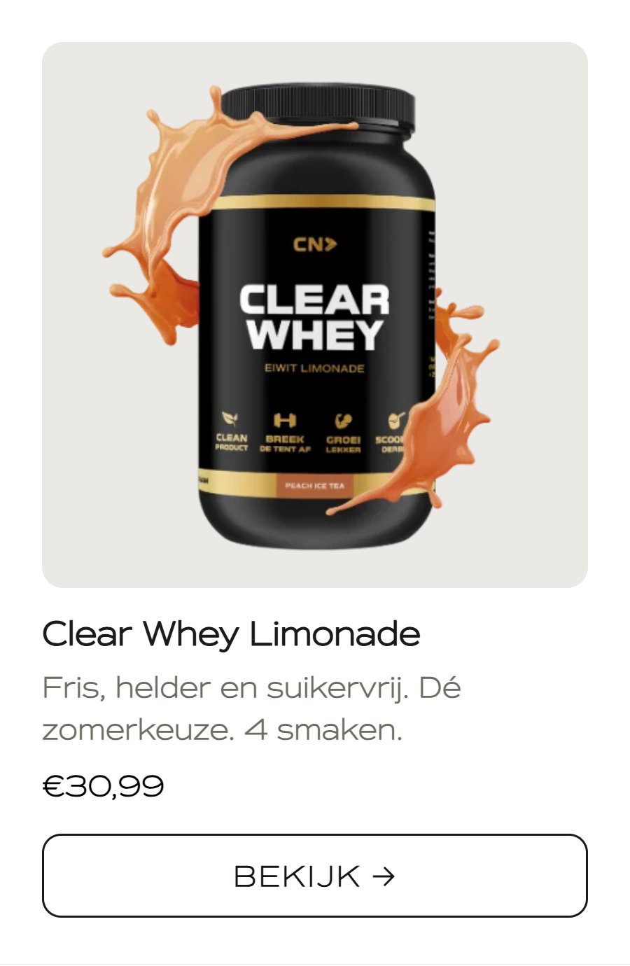 Clear Whey Limonade