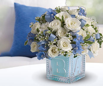 Baby's First Block by Teleflora - Blue