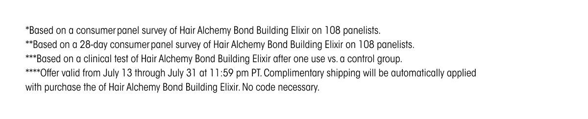 THE NEW HAIR ALCHEMY BOND BUILDING ELIXIR