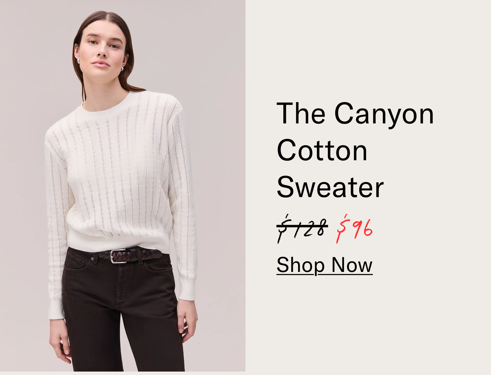 Canyon Cotton Sweater