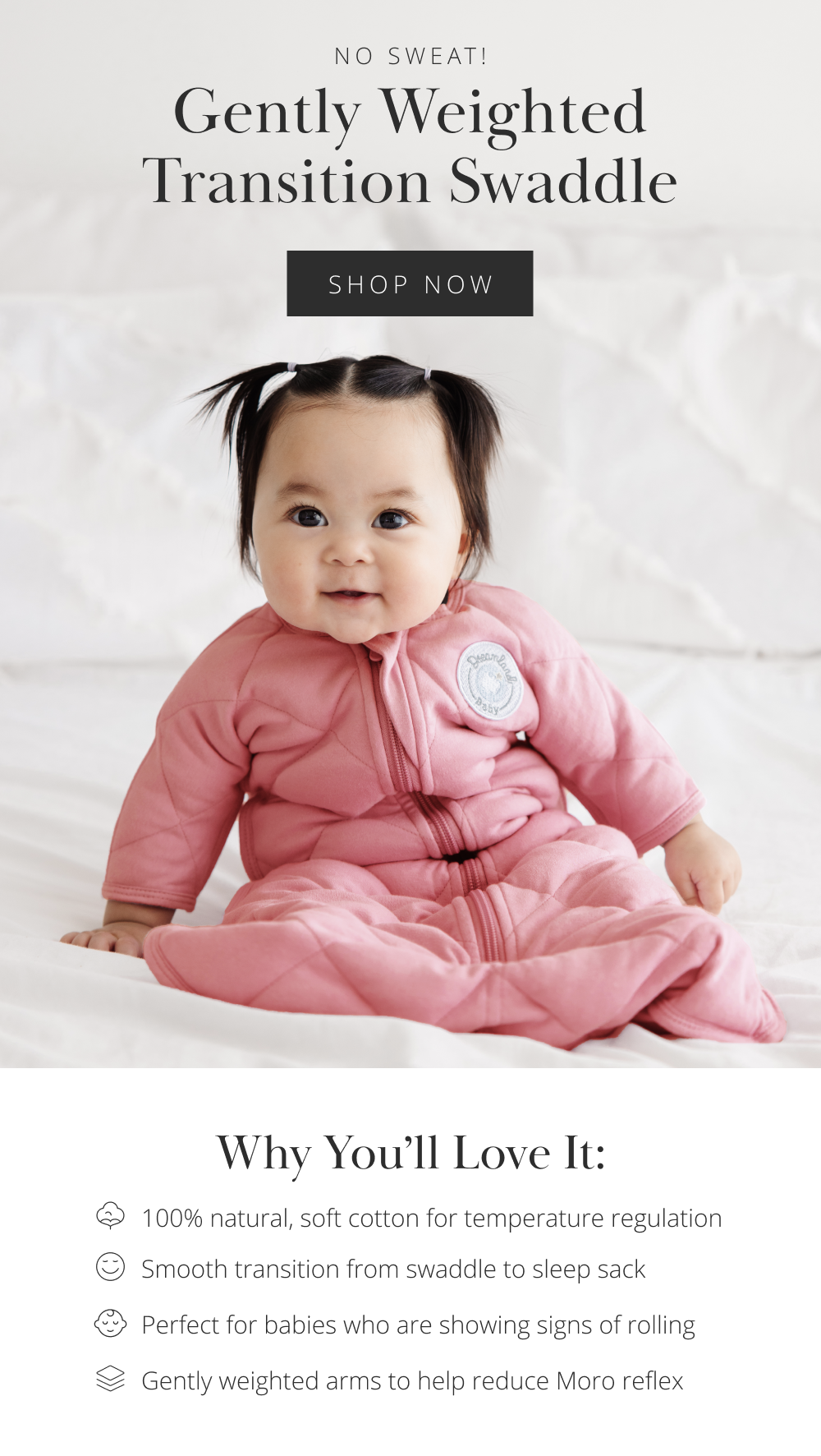 Weighted Transition Swaddle 