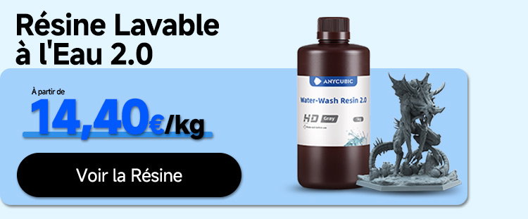 Résine Lavable à l'Eau 2.0