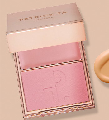 PATRICK TA Major Headlines Double-Take Crème & Powder Blush Duo