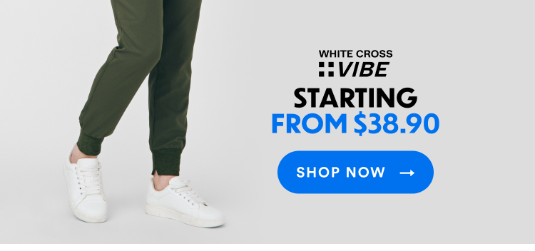 White Cross Vibe Starting From $63.98 | Shop Now