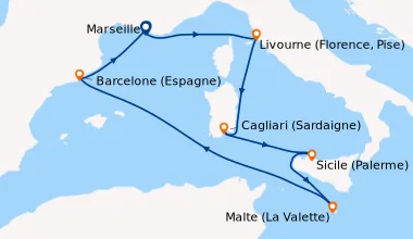 Carte itinéraire