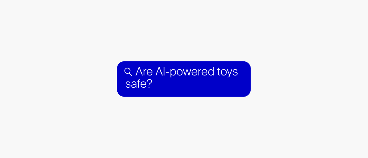 Are AI-powered toys safe?