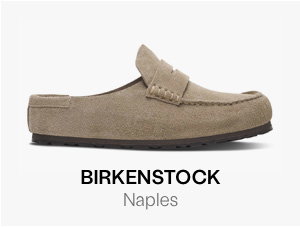 Birkenstock Women's Naples Wrapped Clogs in Taupe