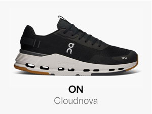 On Men's Cloudnova Form 2 Athletic Sneakers in Black/White