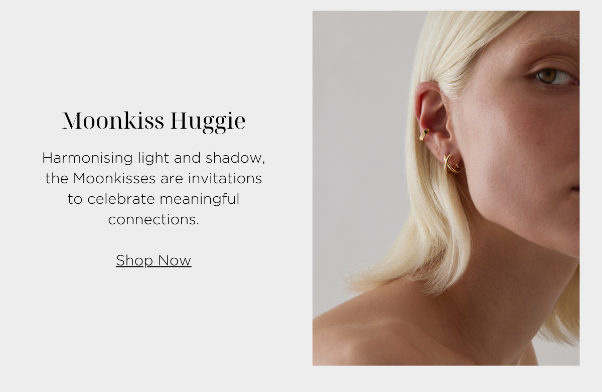 Moonkiss Huggie Earrings