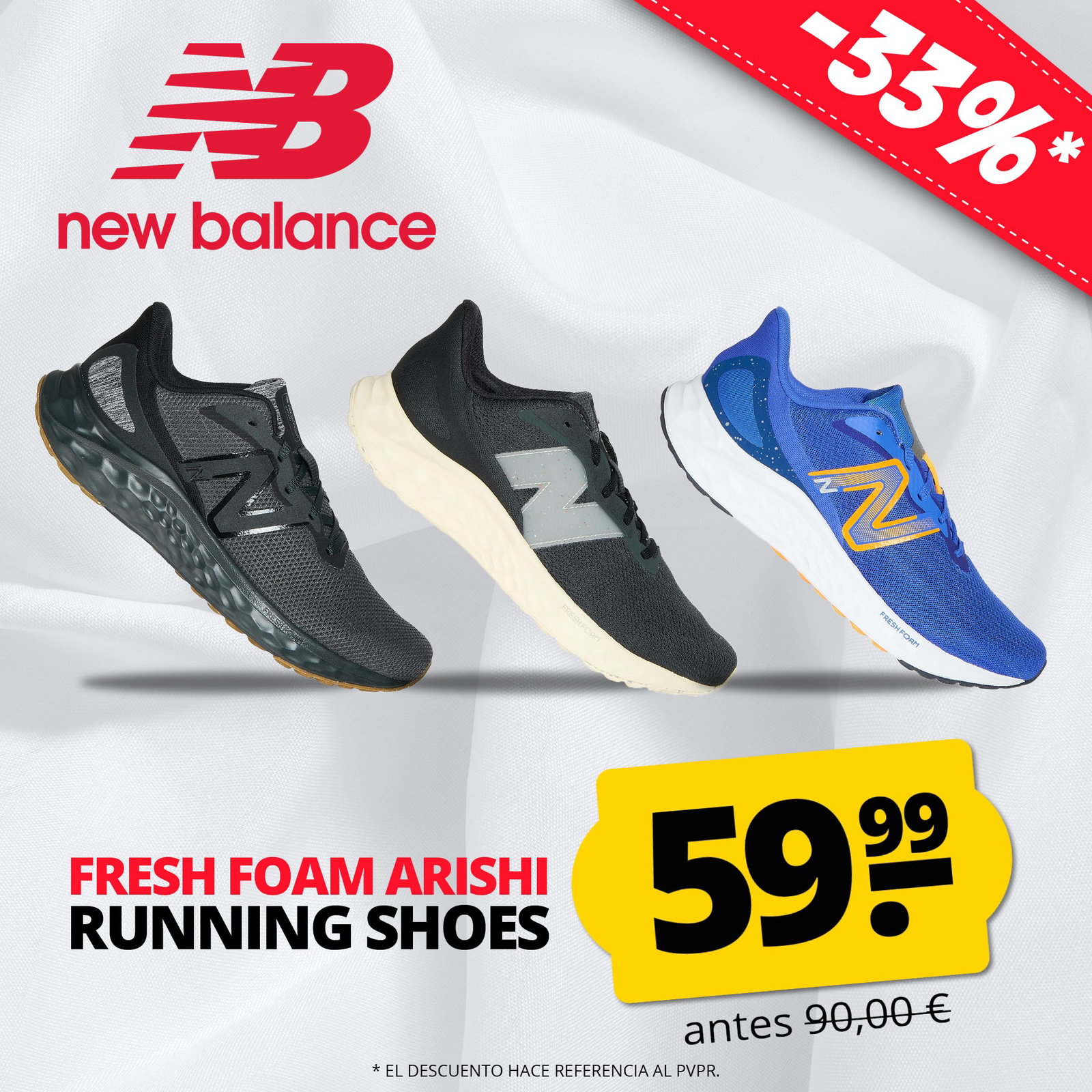 new balance fresh foam arishi hombre zapatillas de running