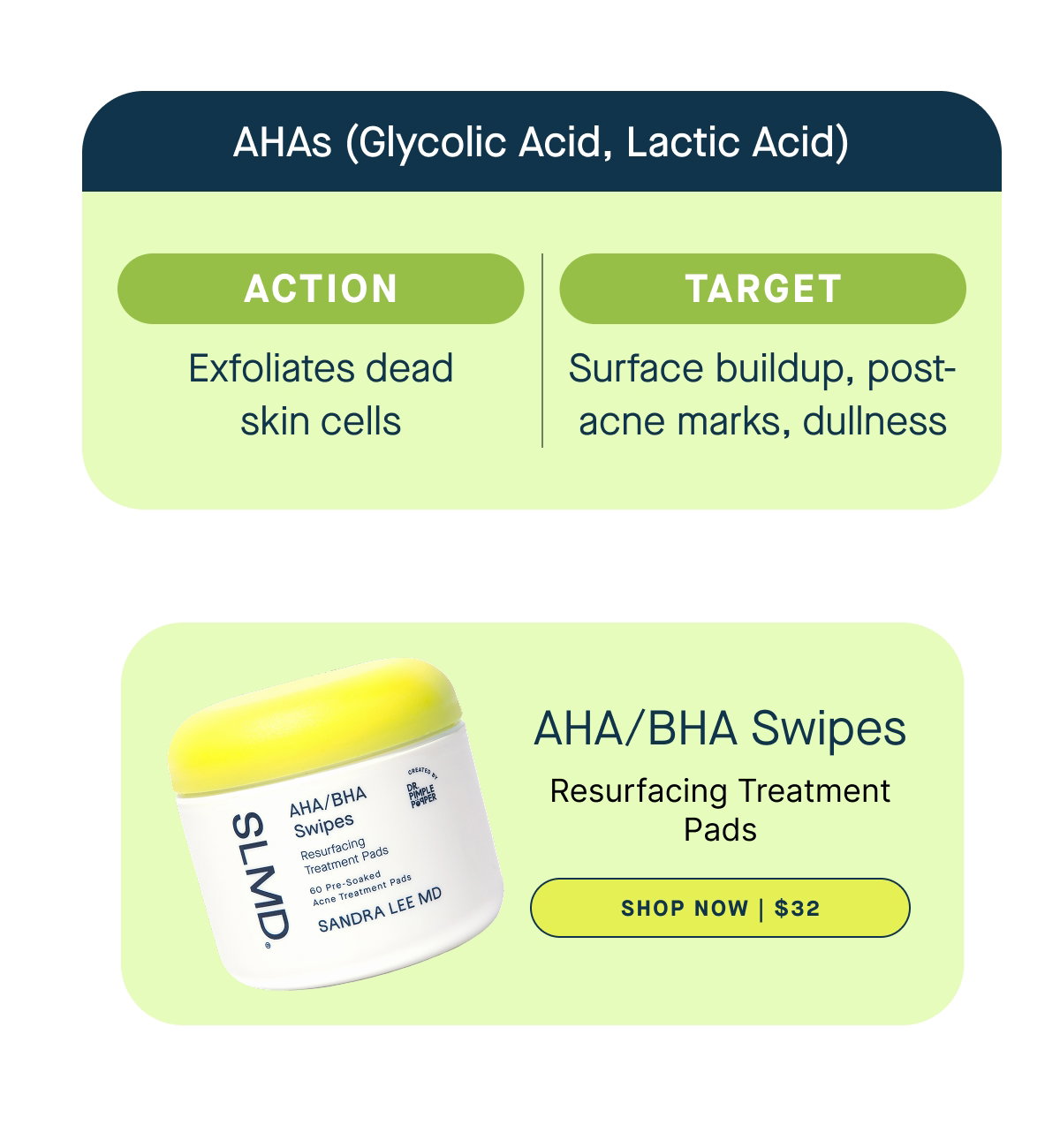 Shop AHA/BHA Swipes