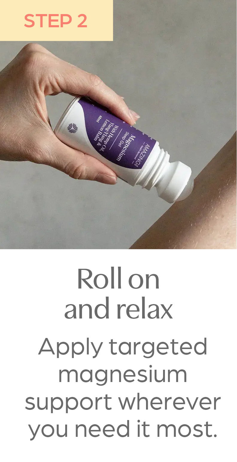 Save 25% off Amazing You Magnesium Sleep Gel