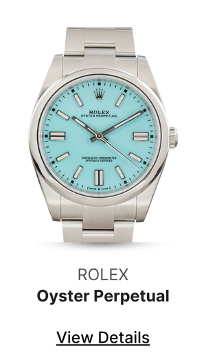 Pre-Owned Rolex Oyster Perpetual Ref 124300 Turquoise Blue