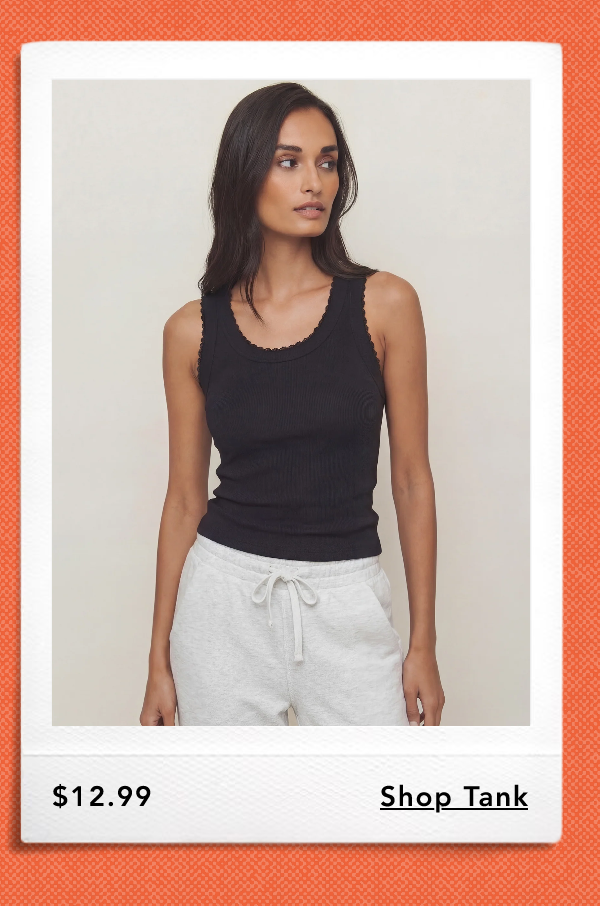 Ribbed Halter Neck Tank Top