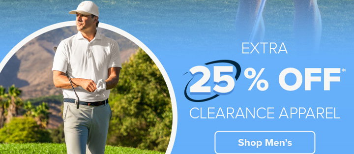 Extra 25% off Select Clearance Apparel
