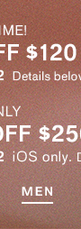 SEMI-ANNUAL SALE! $40 Off $120 | $75 Off $200 with Code: 1052 | App Only: $100 Off $250, Code: 1082