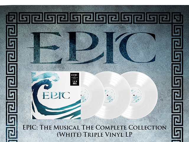Epic: The Musical The Complete Collection (white) Triple Vinyl LP