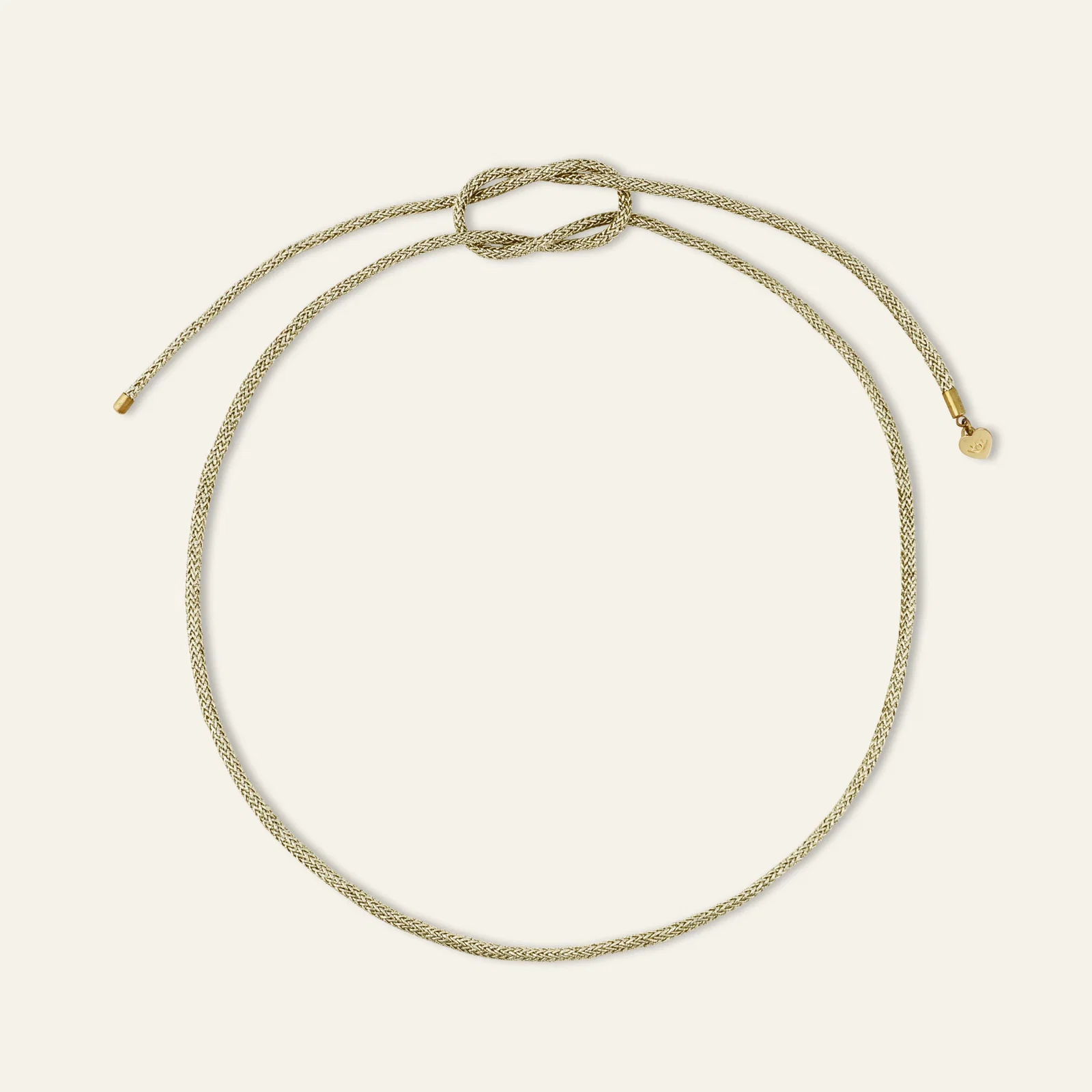 Image of Gold Lurex Necklace Cord