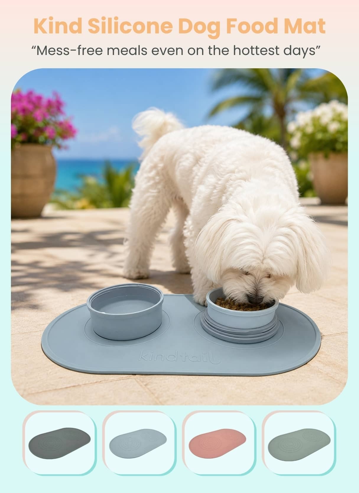 Kind Silicone Dog Food Mat