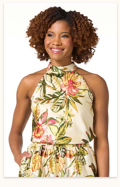 Shop Tropical Floral Cleo Tank