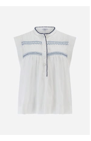 Willow Blouse In White