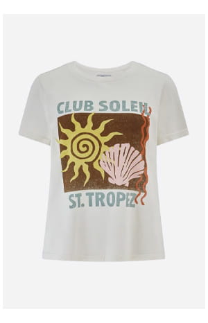 Classic Crew Tee In San Tropez