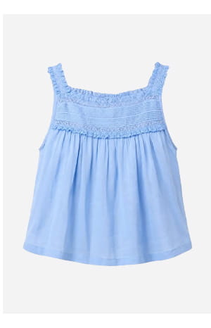 Benita Top In Bluejay