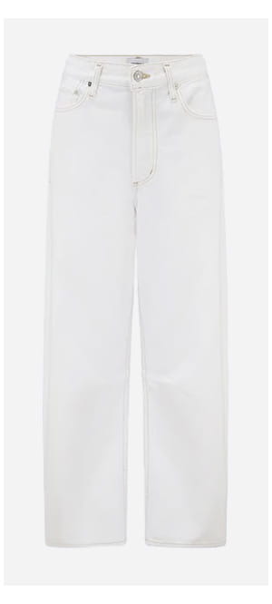 Miro Relaxed Jean In Soft White