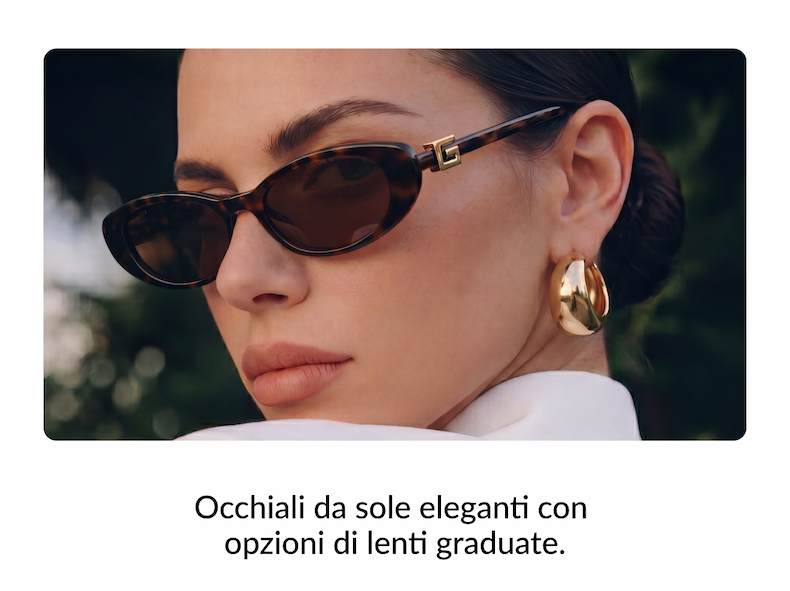 Occhiali da sole eleganti