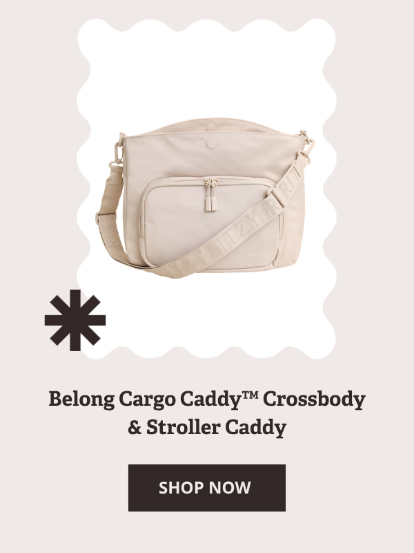 Belong Cargo Caddy™ Crossbody and Stroller Caddy in Toast