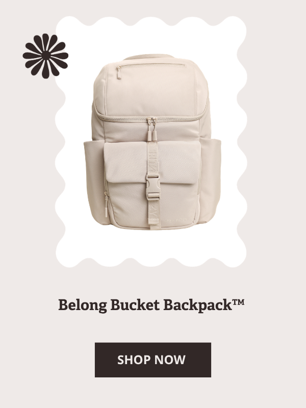 Belong Bucket Backpack™ in Toast