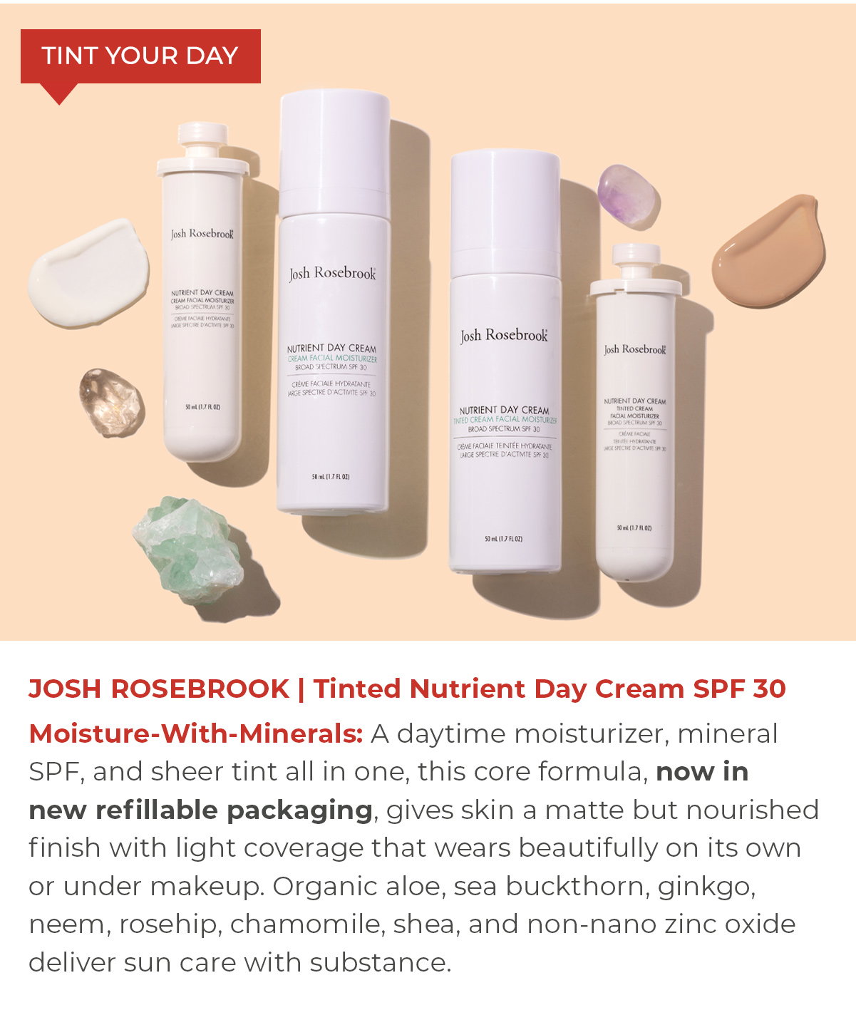 JOSH ROSEBROOK | Tinted Nutrient Day Cream SPF 30