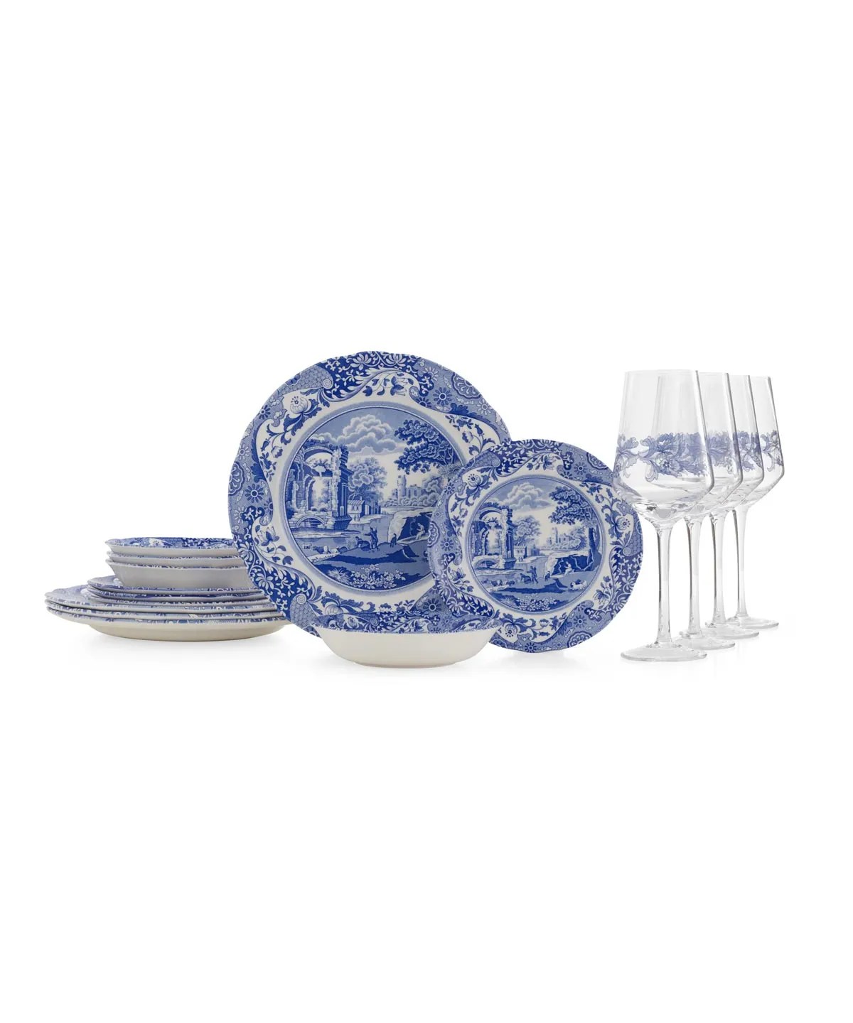 Blue Italian 16 Piece Set. Crafted for everyday living. Shop Now.