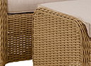 Seabrook Woven Recliner with Ottoman