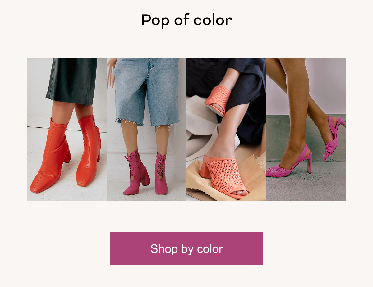Pop of color