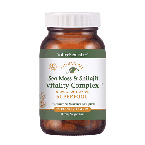 Sea Moss & Shilajit Vitality Complex™