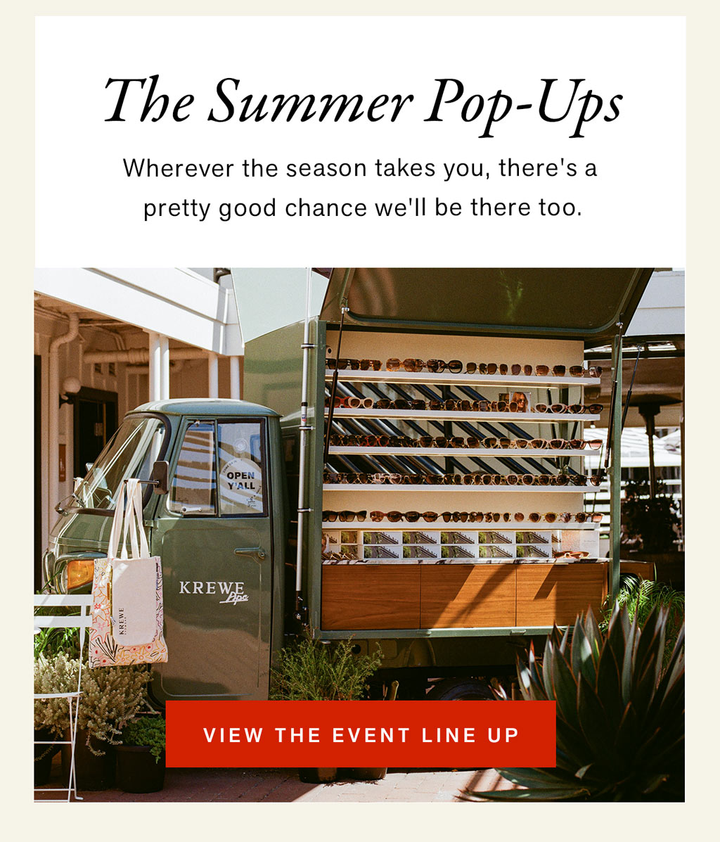 The Summer Pop-Ups