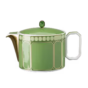 Teiera Signum, porcellana, grande, verde