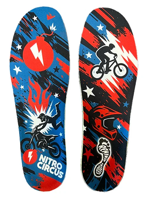 Image of REDE IMPACT Nitro Circus 5.5MM Low-All Arch Insoles