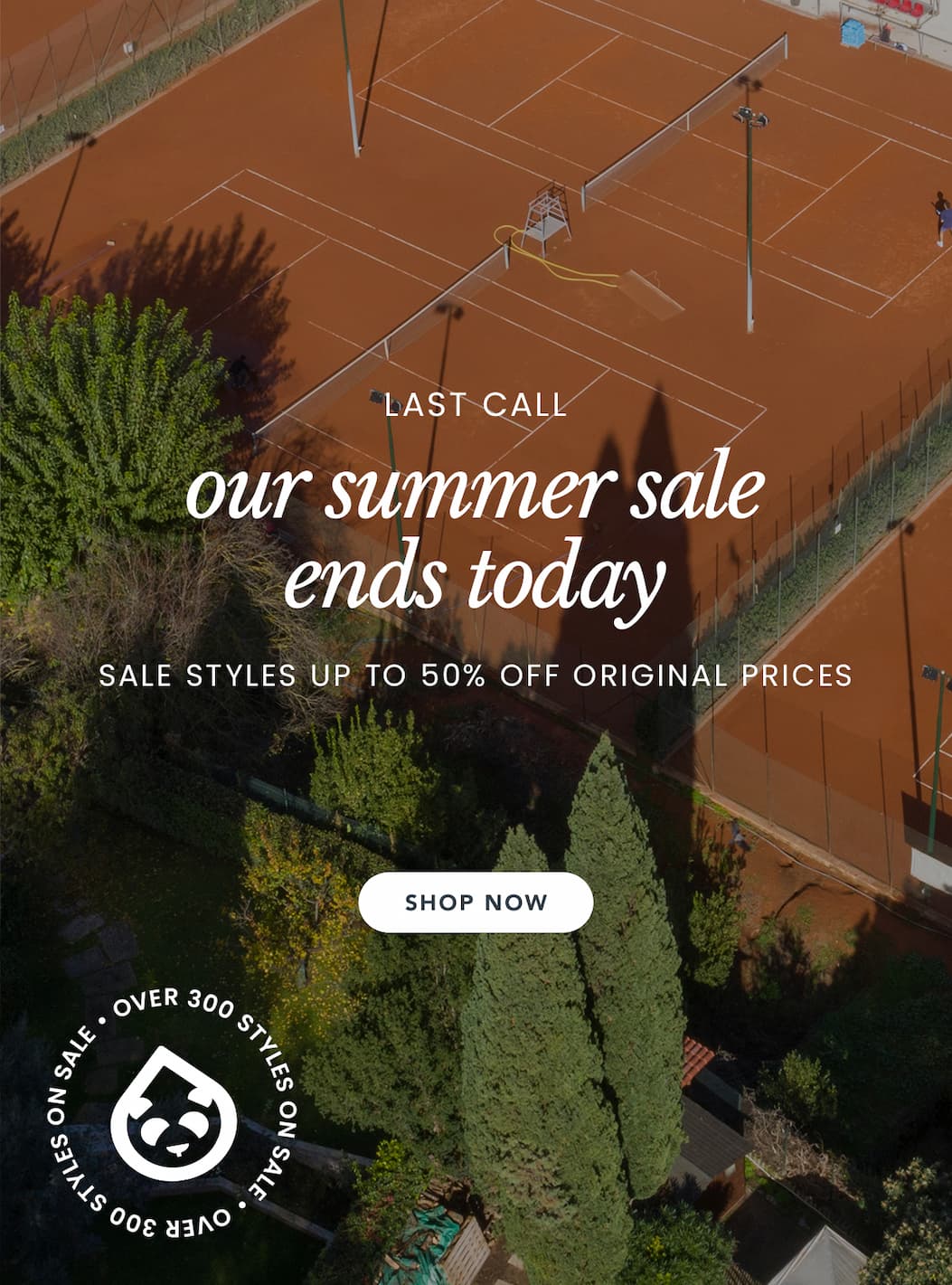 our summer sale starts now