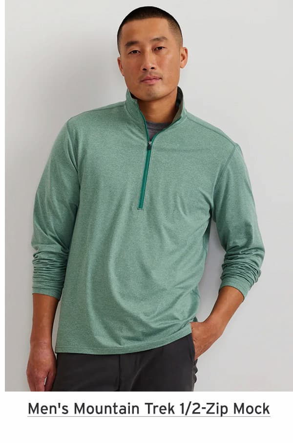 Men's Mountain Trek 1/2-Zip Mock