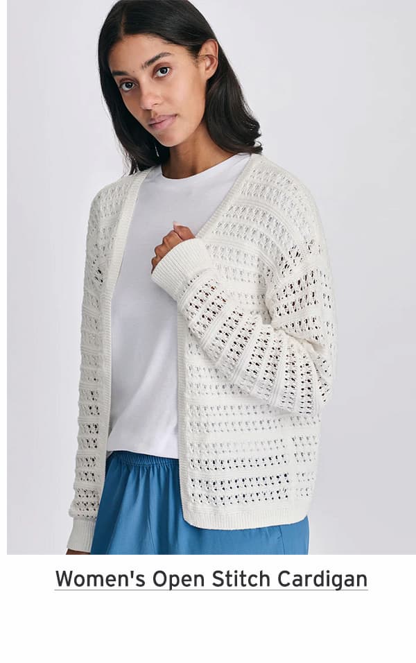 Women's Open Stitch Cardigan
