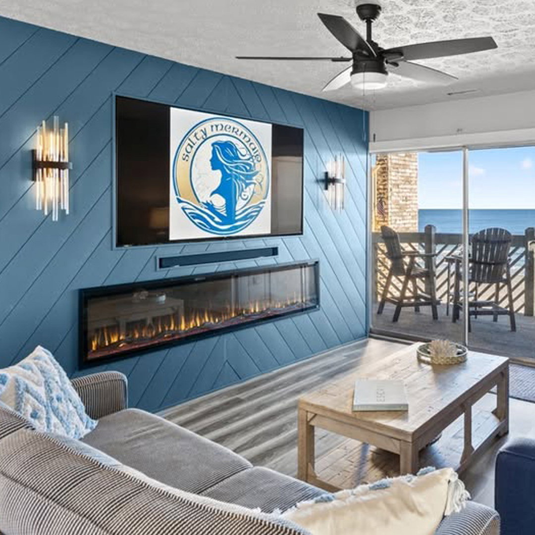 Touchstone Sideline Elite 100 Smart Electric Fireplace, @palmettoandbirch